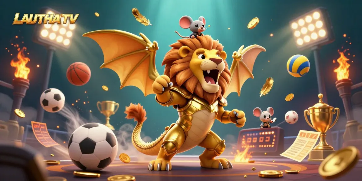 Celebrate victorious moments with LAUTHAITV while enjoying live sports betting action and dynamic gameplay.