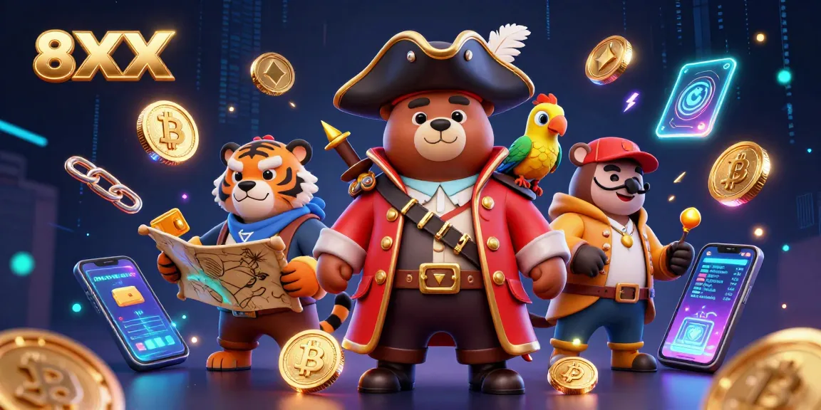 Experience 8XX with vibrant characters and dynamic elements showcasing action in digital gaming.
