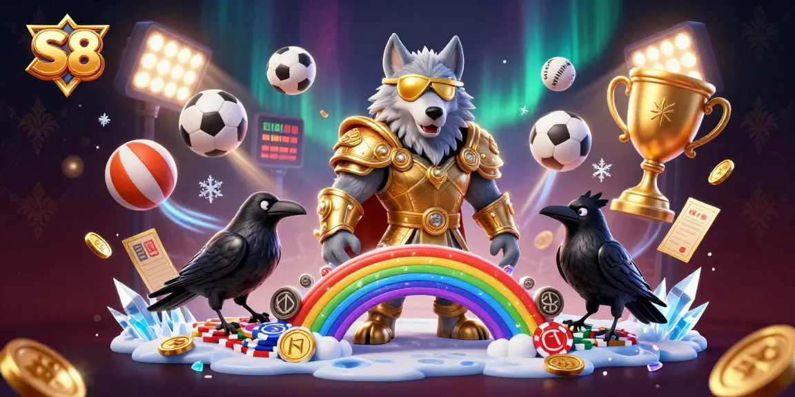 S8 enthusiasts engaging with a vibrant casino scene filled with dynamic elements and characters.