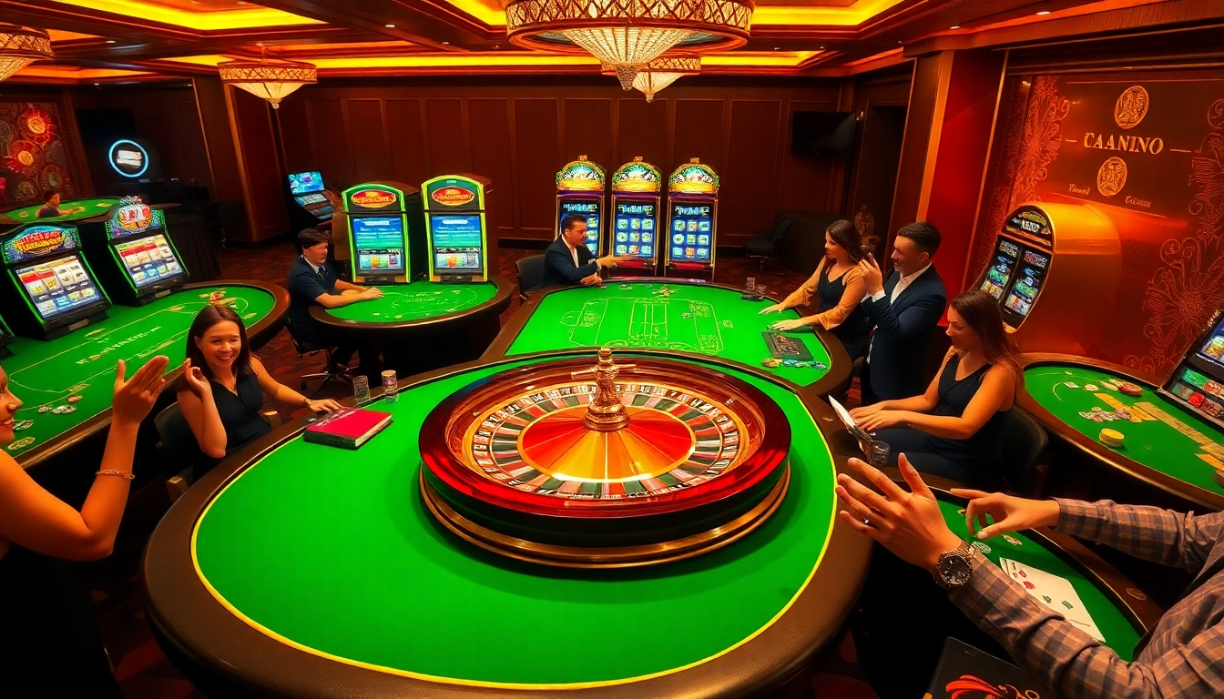 Experience thrilling gambling action at https://luongsontv23.com/ with vibrant casino visuals showcasing live betting excitement.
