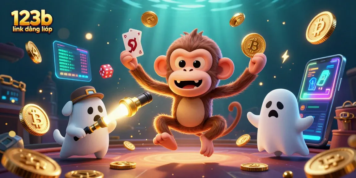 Engage with 123b link đăng nhập through this lively casino scene featuring unique characters and vibrant elements.