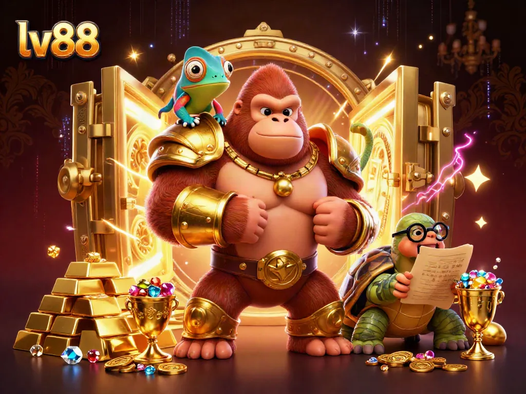 Experience thrilling gameplay at lv88 with exciting casino elements and vibrant characters.