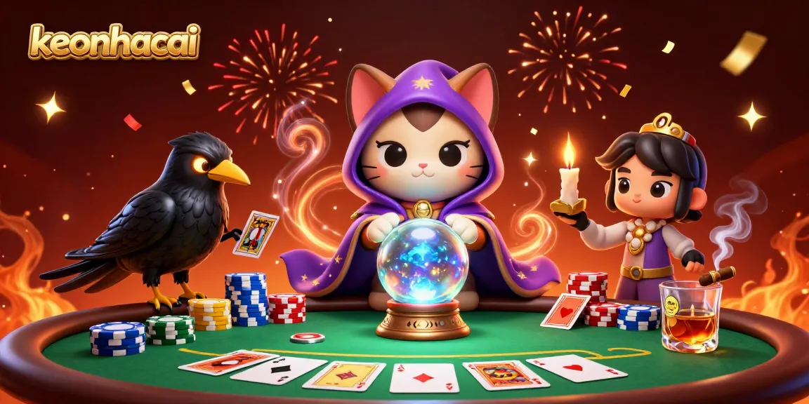 Engage with exciting keonhacai casino scenes featuring mystical elements and vibrant energy.
