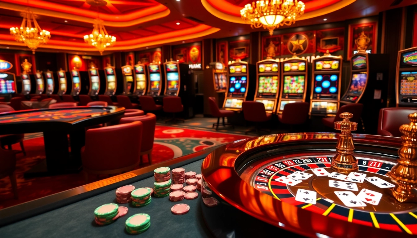 Experience thrilling gameplay at https://f1682.email/ with vibrant casino tables and engaging slot machines.