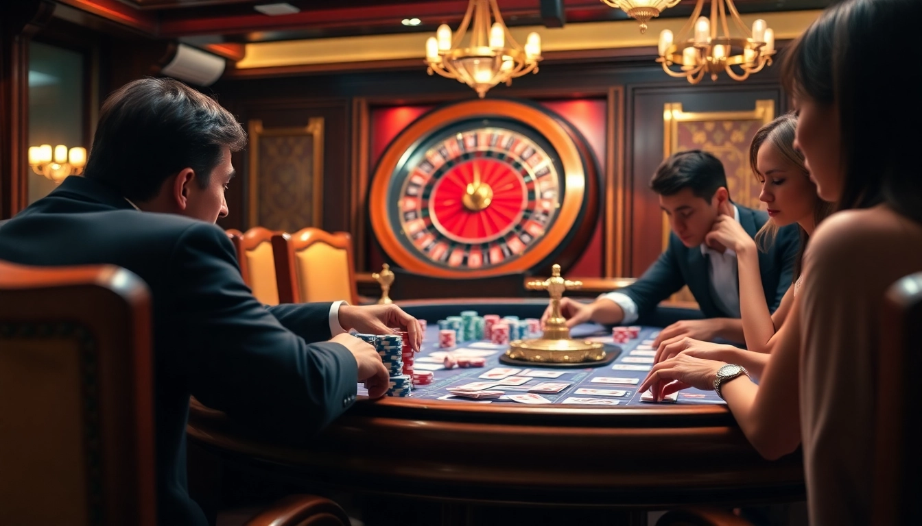 Experience the thrill of gambling at https://hot789.live/ with vibrant casino tables and engaged players.