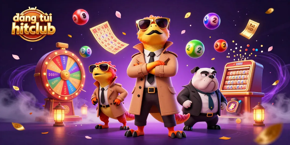Engage in thrilling fun with đăng ký hitclub, featuring party raptors and dynamic casino elements.