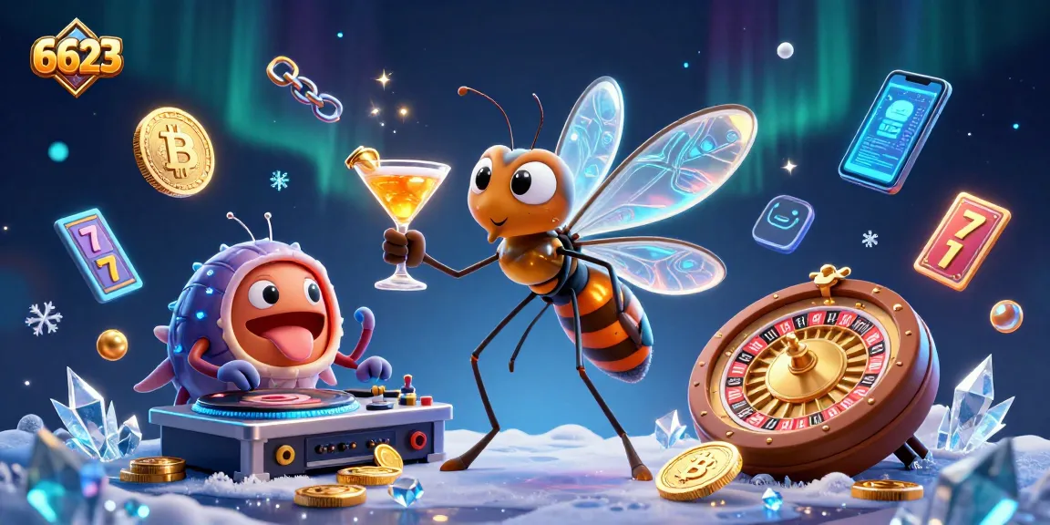 Experience the vibrant casino energy of 6623 with lively characters and exciting slot elements.
