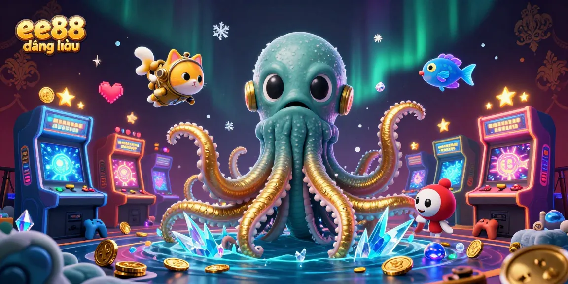 Experience the excitement of ee88 đăng nhập with vibrant 3D characters and dynamic casino elements.