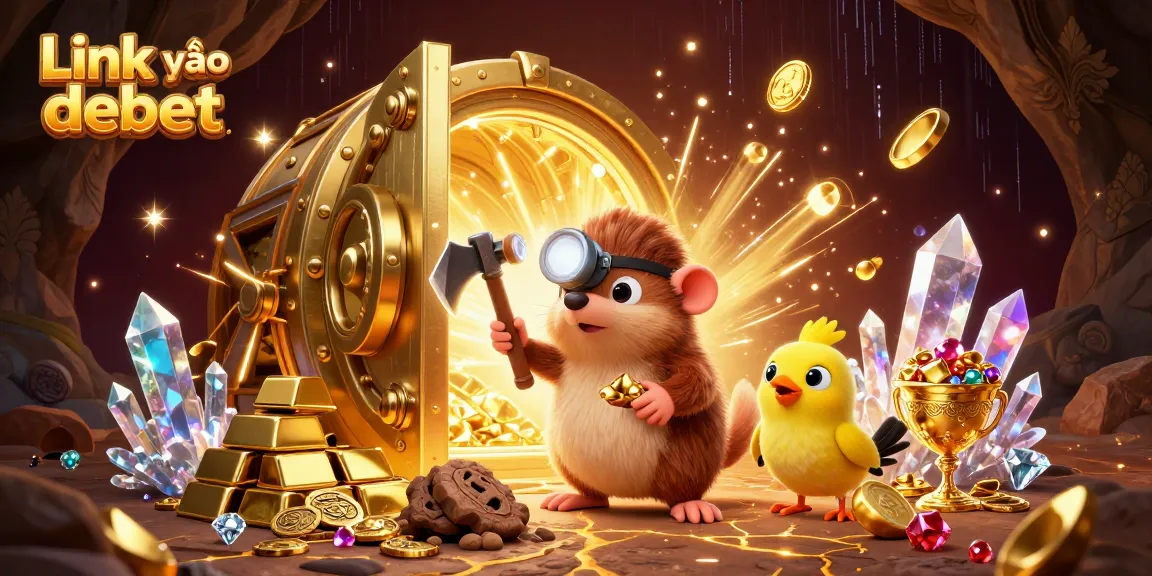 Experience the thrill of winning with the Link vào debet in this captivating gaming illustration.