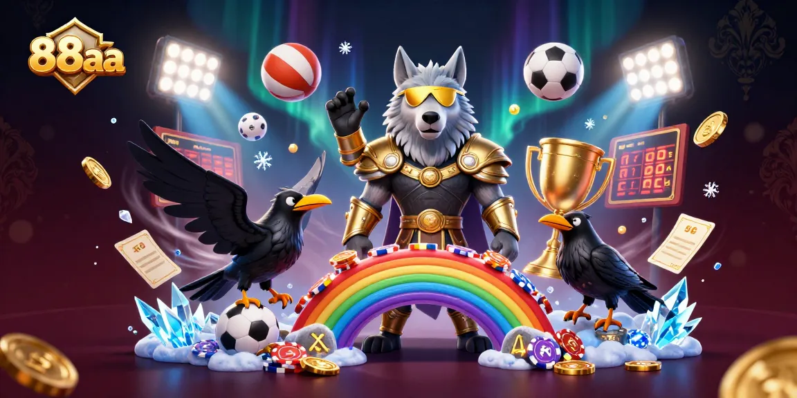 Experience the exhilarating world of 88aa with vibrant casino elements and engaging characters.