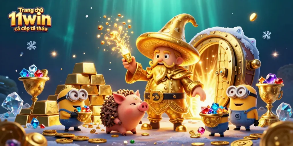 Experience the magic at Trang chủ 11win cá cược thể thao with golden treasures and delightful characters.